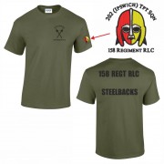 158 Regiment RLC Cotton Teeshirt - 202 Sqn